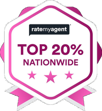 RateMyAgent — Top 20% Nationwide